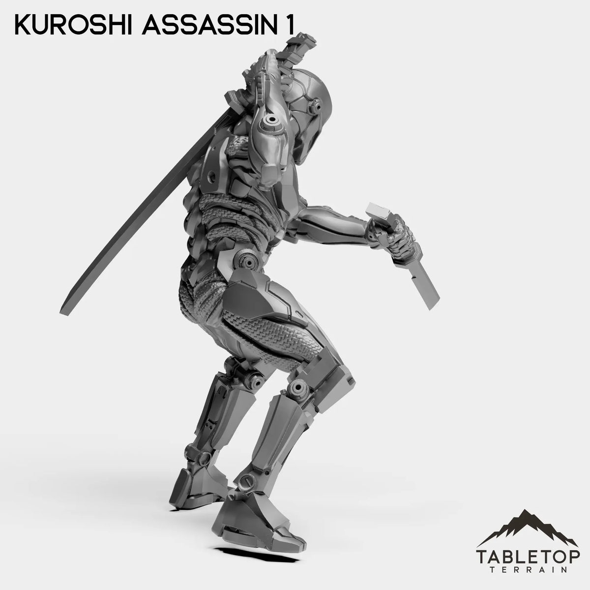 Tabletop Terrain Miniature Kuroshi Assassin - Kuroshi Assassin