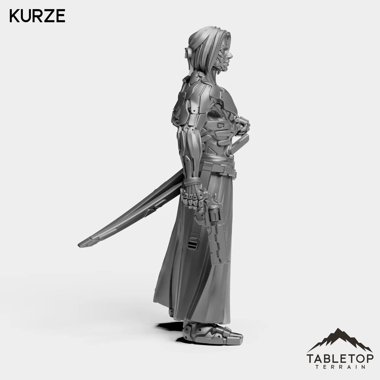 Tabletop Terrain Miniature Kurze - Project 2048