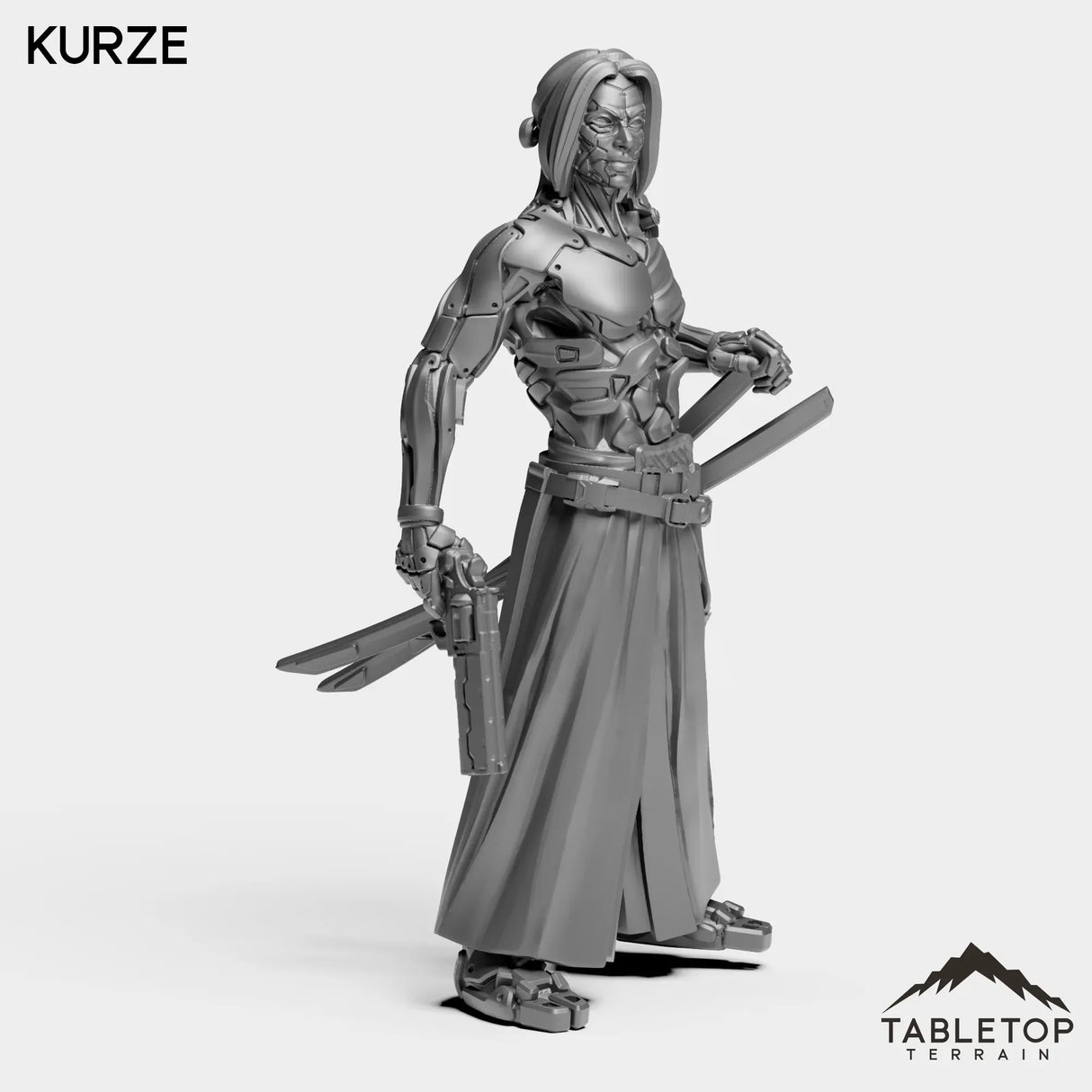 Tabletop Terrain Miniature Kurze - Project 2048