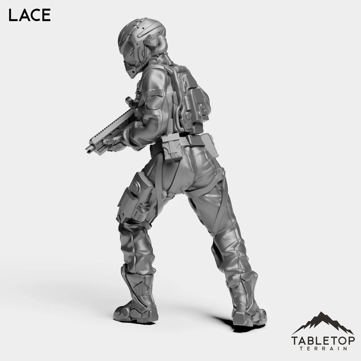 Tabletop Terrain Miniature Lace - Shock Team