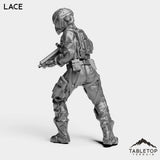 Tabletop Terrain Miniature Lace - Shock Team