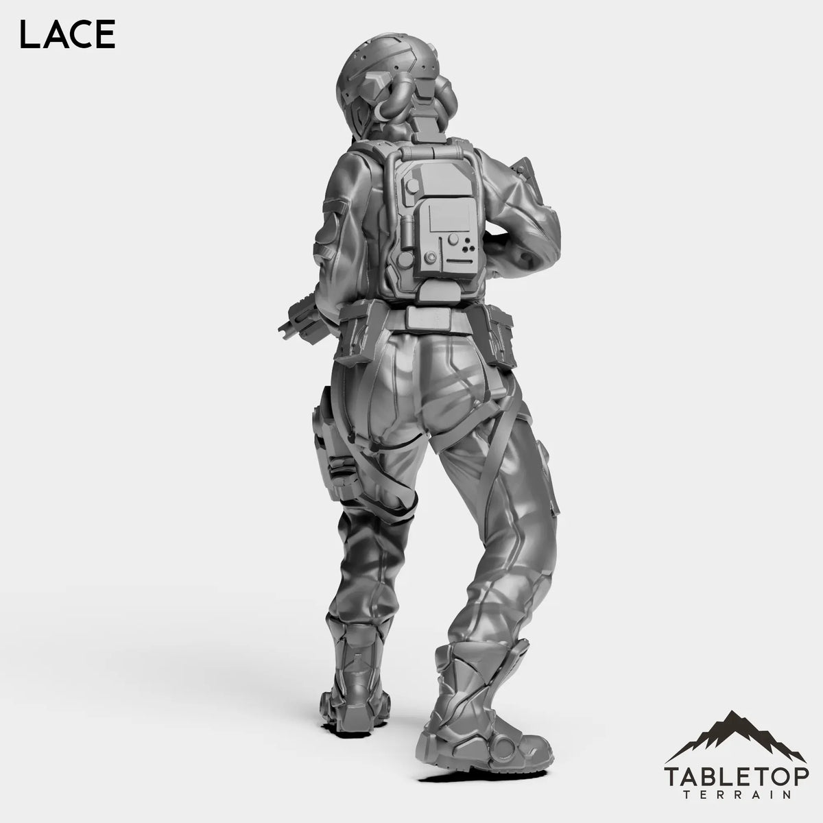 Tabletop Terrain Miniature Lace - Shock Team