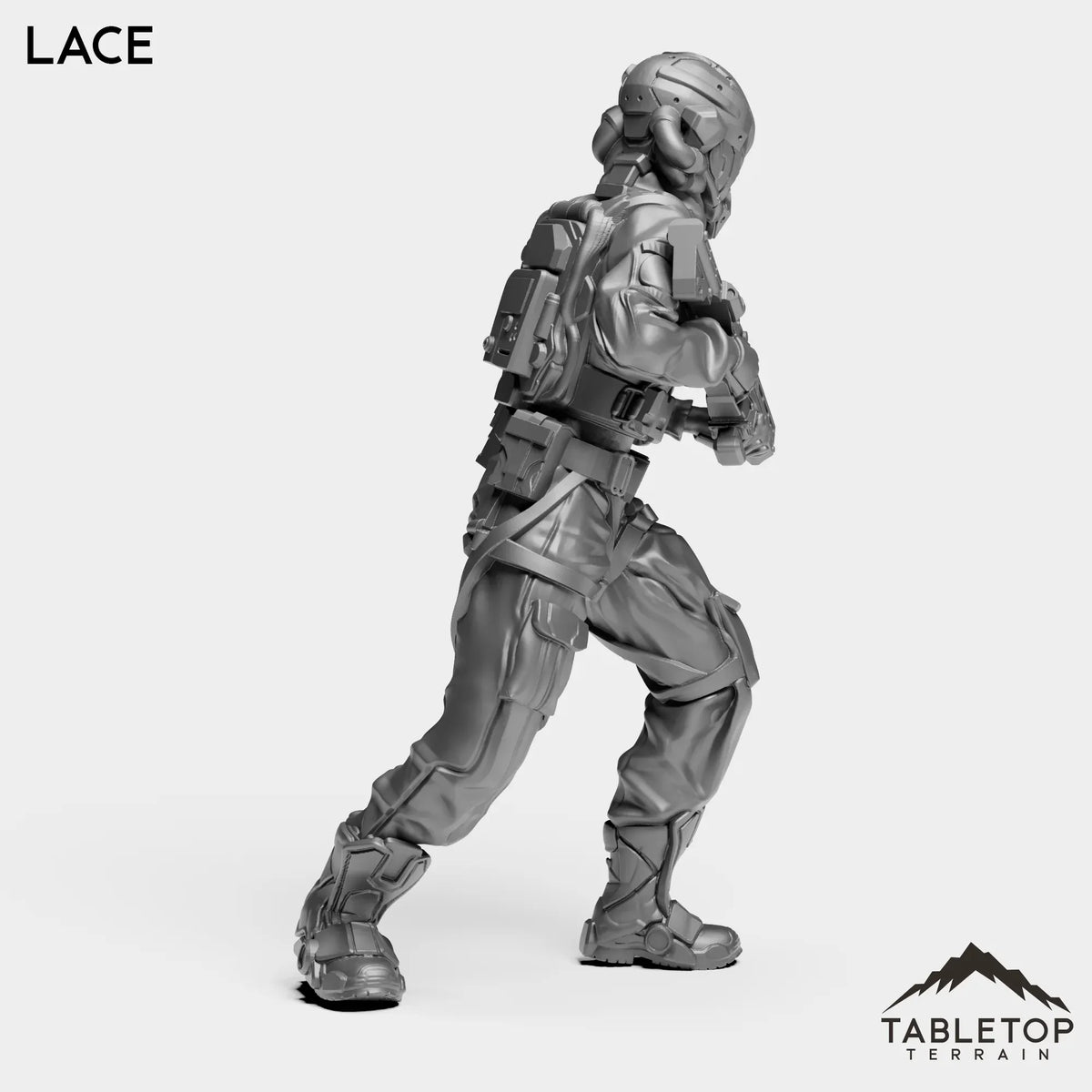 Tabletop Terrain Miniature Lace - Shock Team