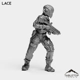 Tabletop Terrain Miniature Lace - Shock Team