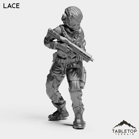 Tabletop Terrain Miniature Lace - Shock Team