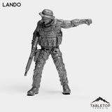 Tabletop Terrain Miniature Lando - ACE Agrupacion De Comandos Especiales