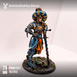 Tabletop Terrain Miniature Lands Girl