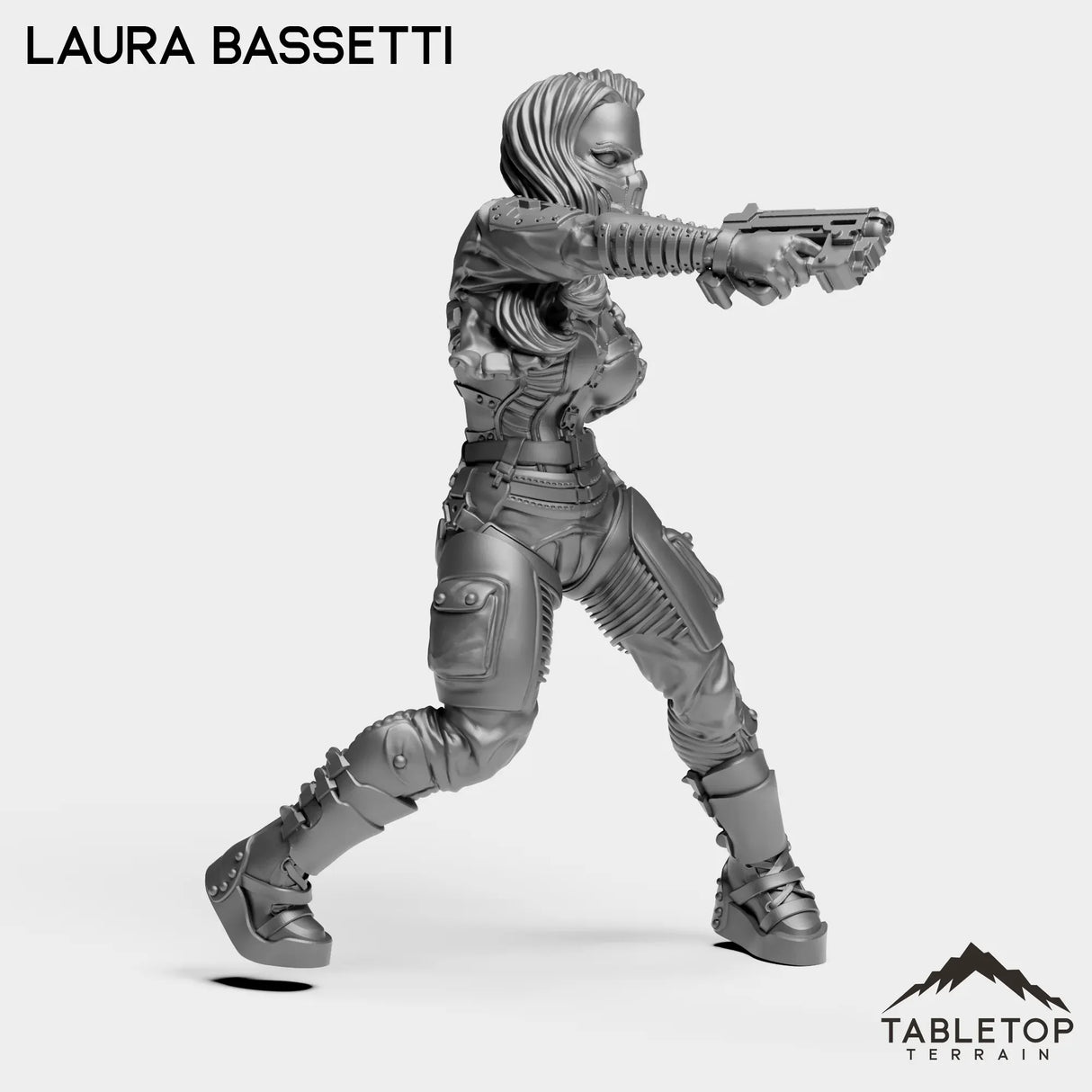 Tabletop Terrain Miniature Laura Bassetti - Bomber Girls