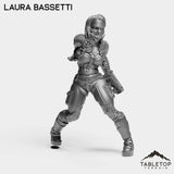 Tabletop Terrain Miniature Laura Bassetti - Bomber Girls