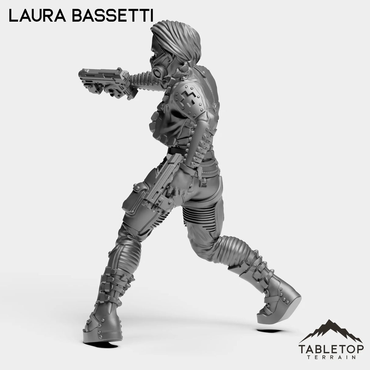 Tabletop Terrain Miniature Laura Bassetti - Bomber Girls