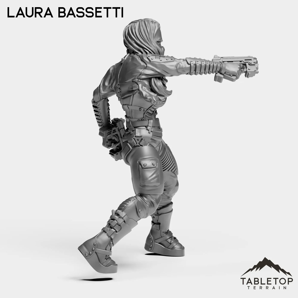 Tabletop Terrain Miniature Laura Bassetti - Bomber Girls