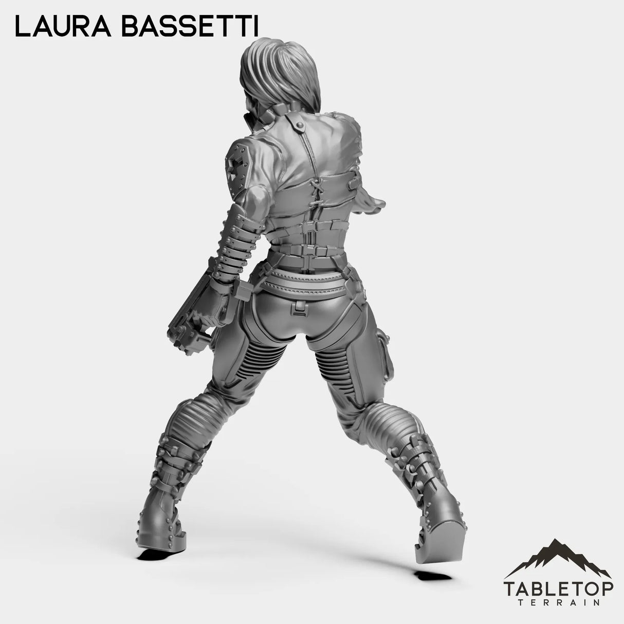 Tabletop Terrain Miniature Laura Bassetti - Bomber Girls