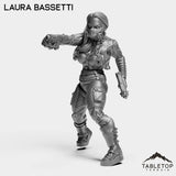 Tabletop Terrain Miniature Laura Bassetti - Bomber Girls