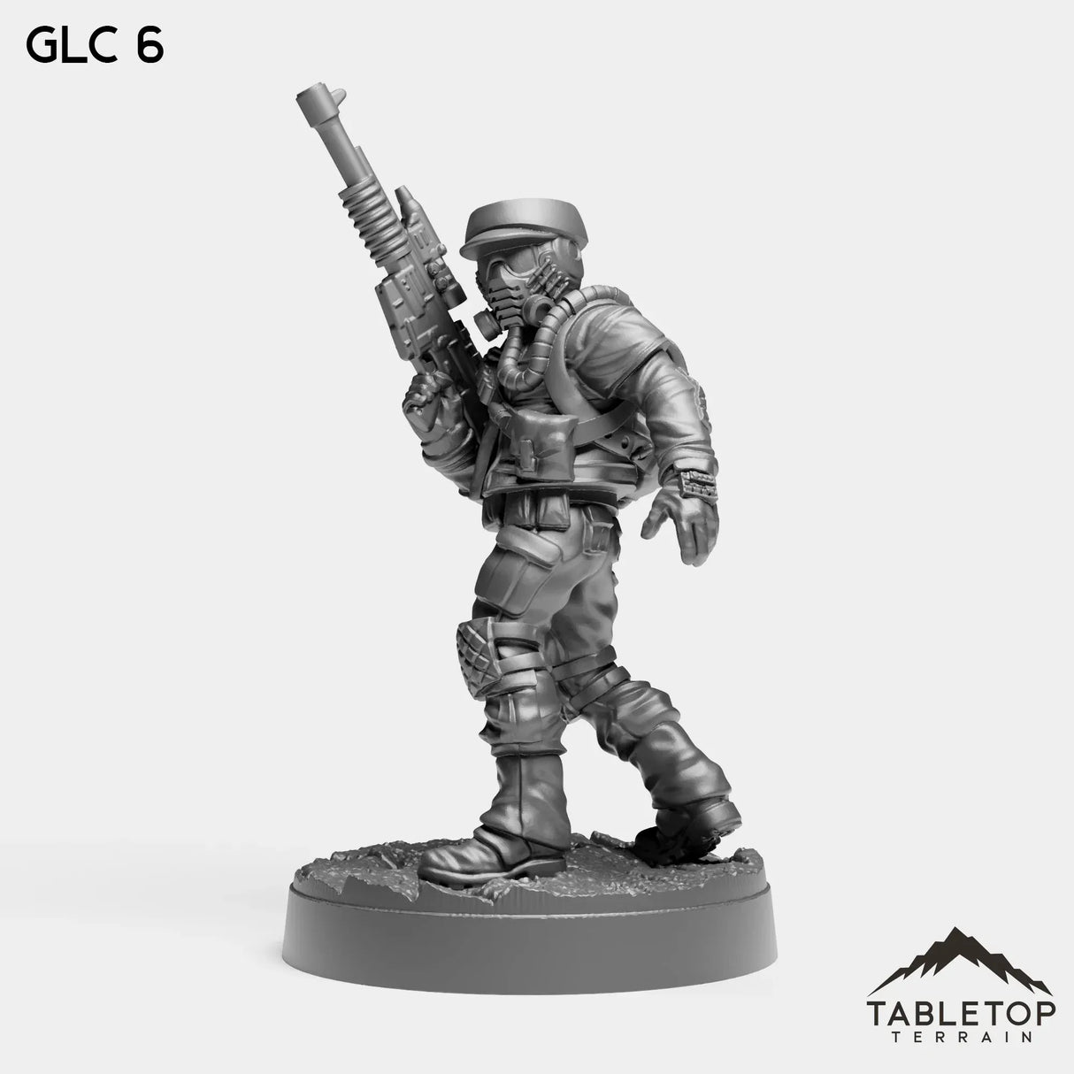 Tabletop Terrain Miniature Lava Guerrilla Commandos