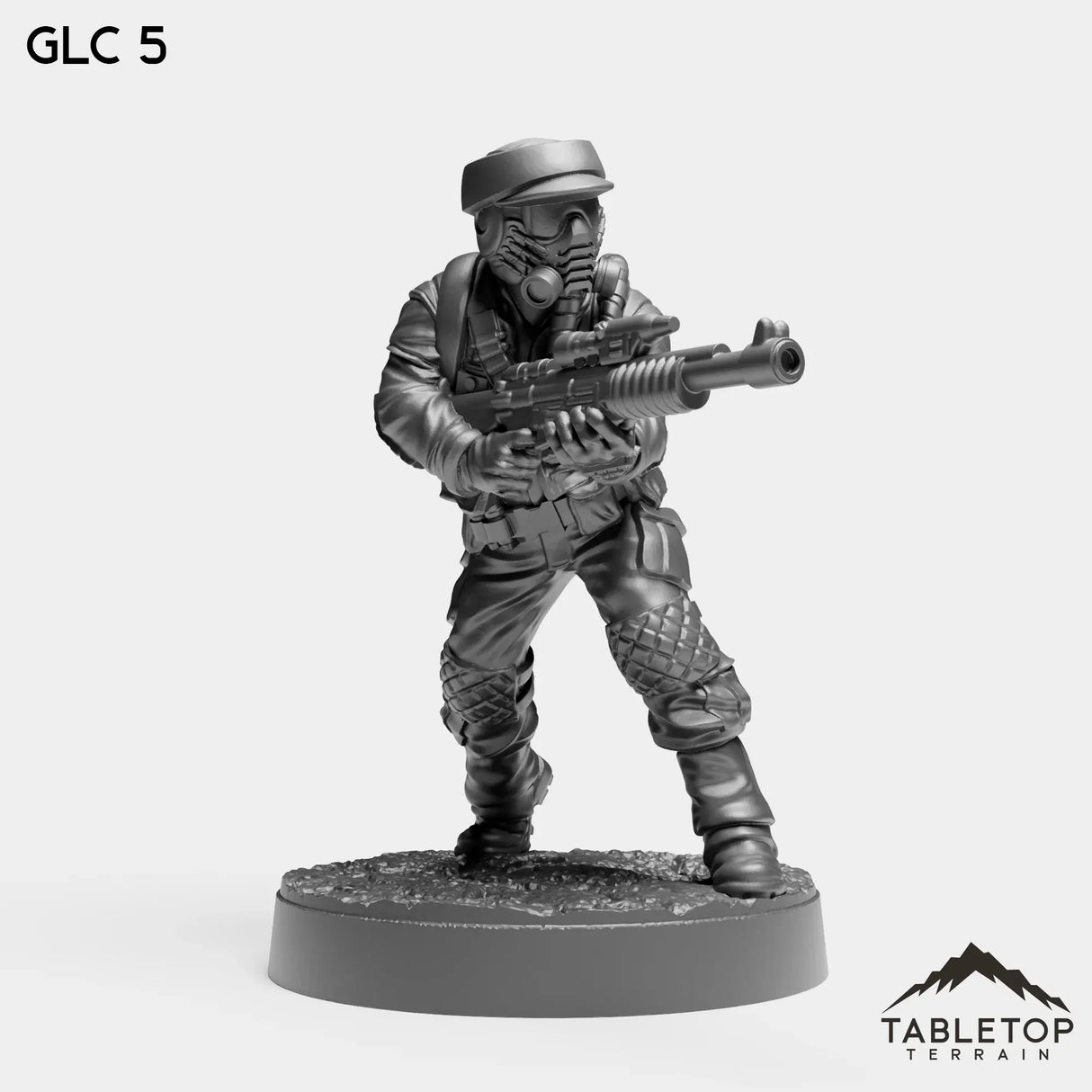 Tabletop Terrain Miniature Lava Guerrilla Commandos