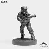 Tabletop Terrain Miniature Lava Guerrilla Commandos