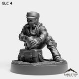 Tabletop Terrain Miniature Lava Guerrilla Commandos