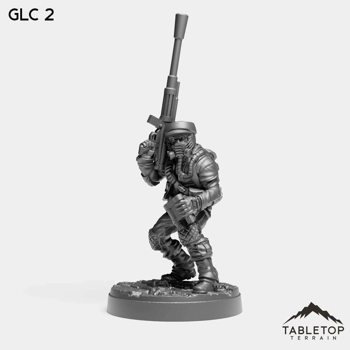 Tabletop Terrain Miniature Lava Guerrilla Commandos