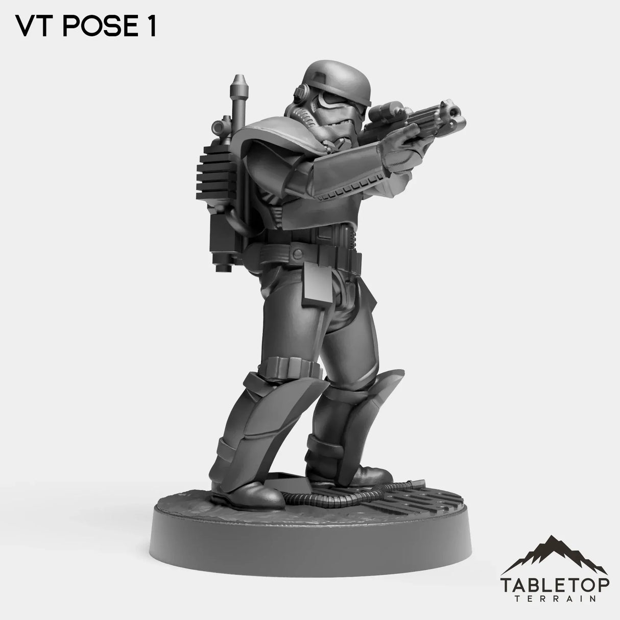 Tabletop Terrain Miniature Lava Outpost Detachment