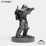 Tabletop Terrain Miniature Lava Outpost Detachment