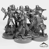 Tabletop Terrain Miniature Lava Outpost Detachment