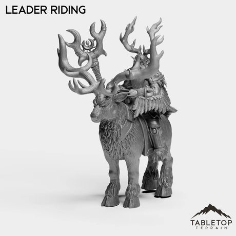 Tabletop Terrain Miniature Leader Riding Night High Leader