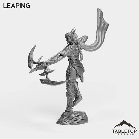 Tabletop Terrain Miniature Leaping Void Scout Leader