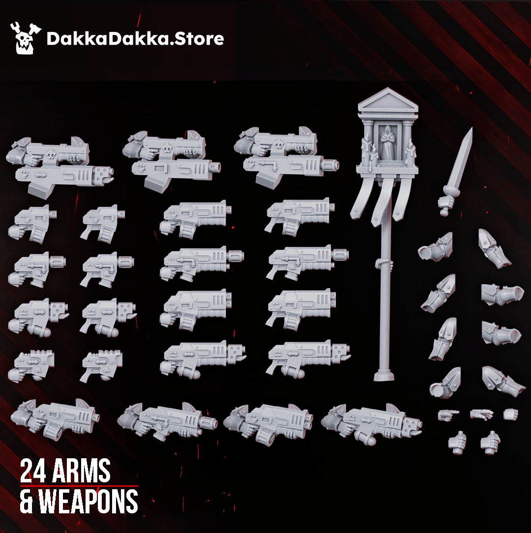 Tabletop Terrain Miniature Legio Artemis Bellatrix Squad (build kit)