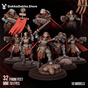 Tabletop Terrain Miniature Legio Artemis Bellatrix Squad (x10)