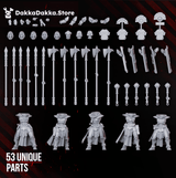 Tabletop Terrain Miniature Legio Artemis Eruptrix Squad (build kit)