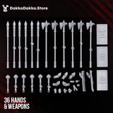 Tabletop Terrain Miniature Legio Artemis Eruptrix Squad (build kit)