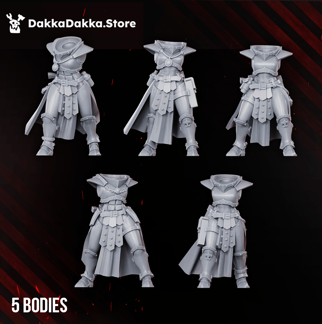 Tabletop Terrain Miniature Legio Artemis Eruptrix Squad (build kit)