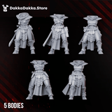 Tabletop Terrain Miniature Legio Artemis Eruptrix Squad (build kit)