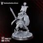 Tabletop Terrain Miniature Legio Artemis Shield Maiden (Get For Free, Read Description)