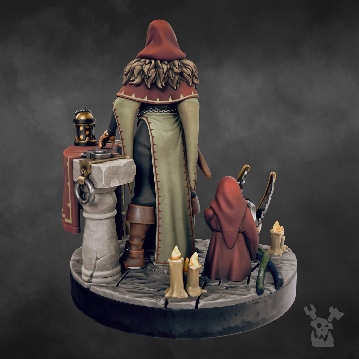 Tabletop Terrain Miniature Leona The Forestborn