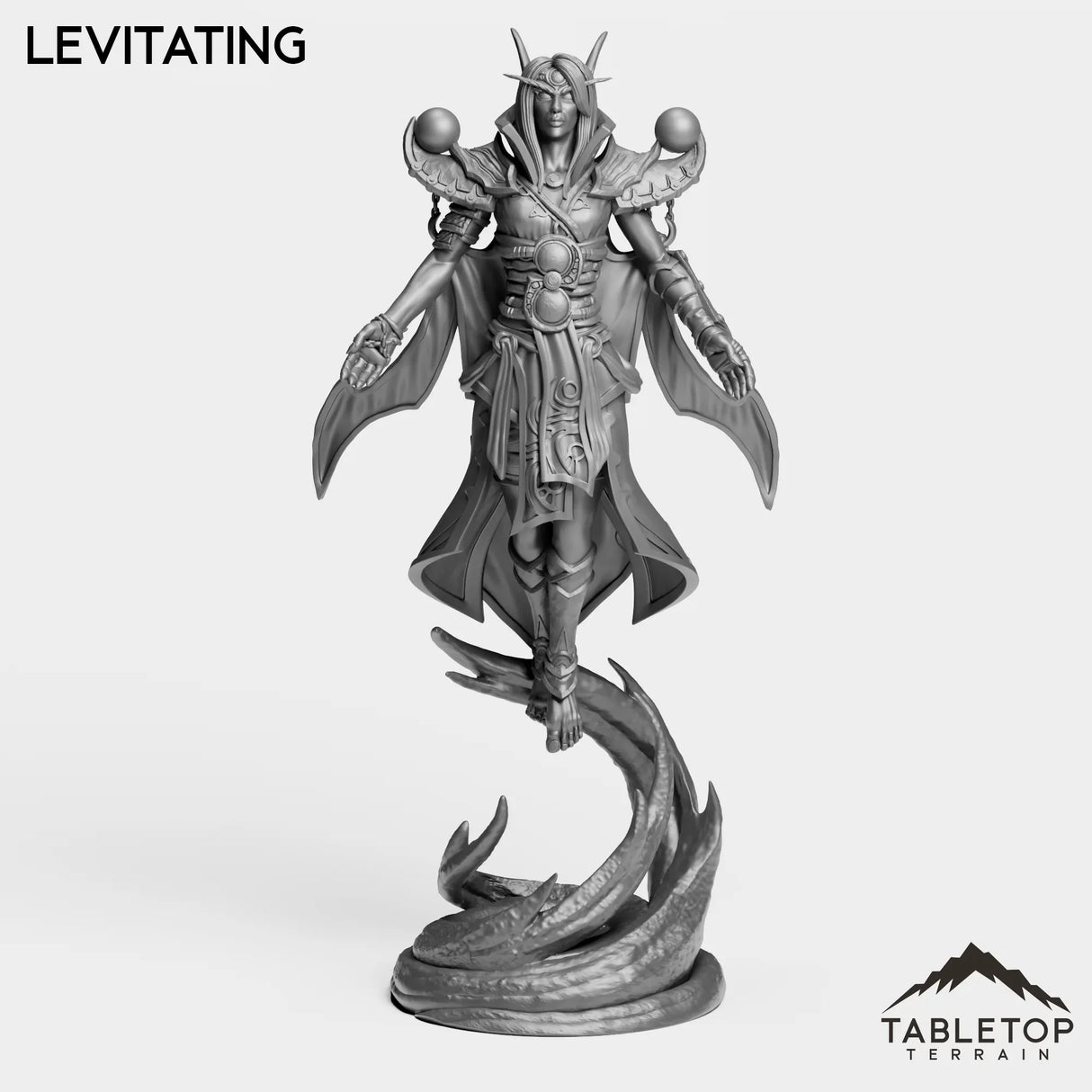 Tabletop Terrain Miniature Levitating Void Harbinger