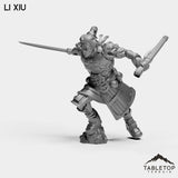 Tabletop Terrain Miniature Li Xiu - Black Lotus Squad