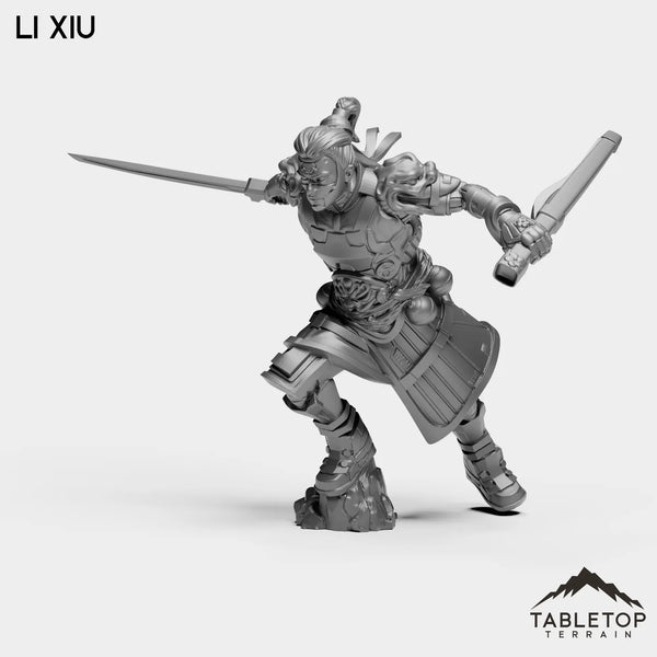 Tabletop Terrain Miniature Li Xiu - Black Lotus Squad