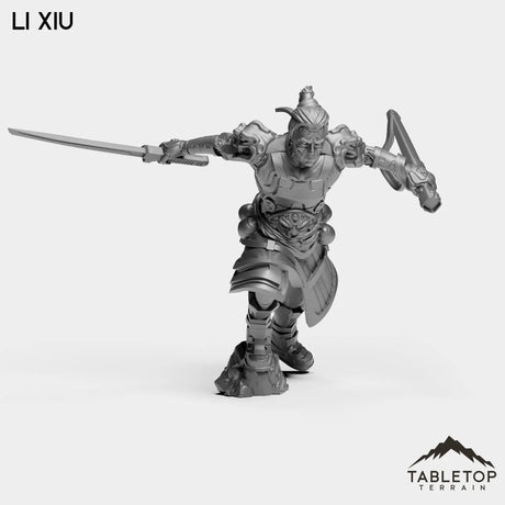 Tabletop Terrain Miniature Li Xiu - Black Lotus Squad