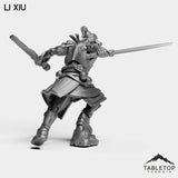 Tabletop Terrain Miniature Li Xiu - Black Lotus Squad