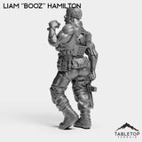 Tabletop Terrain Miniature Liam ''Booz'' Hamilton - Strike Team Omega & Almighty Friends