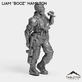 Tabletop Terrain Miniature Liam ''Booz'' Hamilton - Strike Team Omega & Almighty Friends