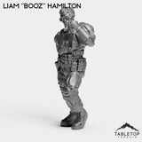 Tabletop Terrain Miniature Liam ''Booz'' Hamilton - Strike Team Omega & Almighty Friends