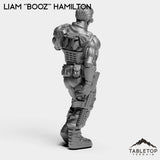 Tabletop Terrain Miniature Liam ''Booz'' Hamilton - Strike Team Omega & Almighty Friends