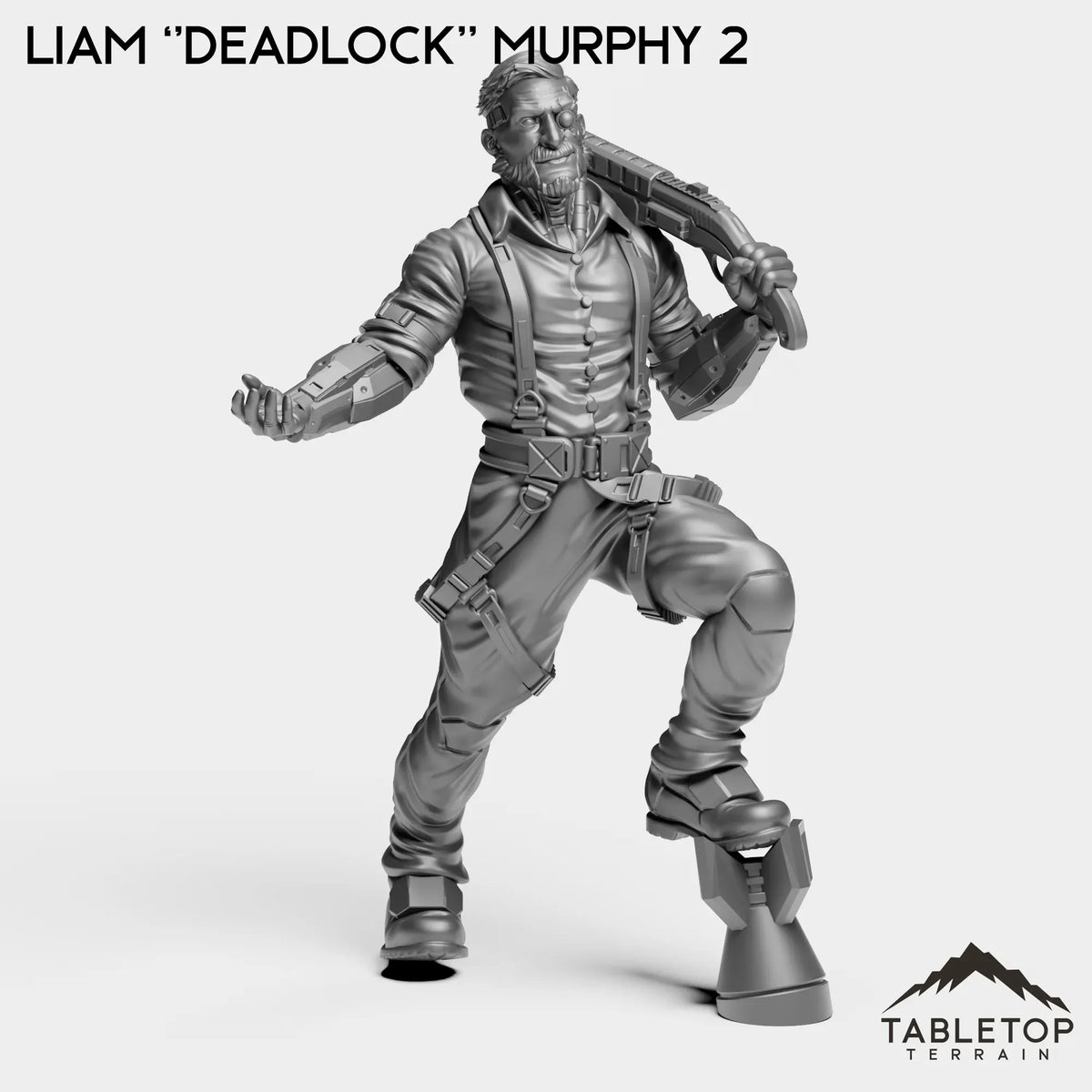 Tabletop Terrain Miniature Liam ''Deadlock'' Murphy 2 Liam 'Deadlock' Murphy