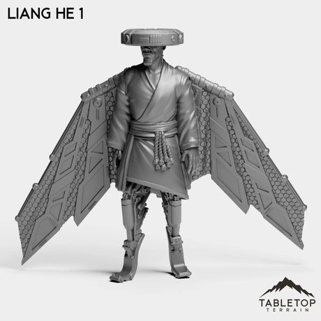 Tabletop Terrain Miniature Liang He 1 Liang He - Black Lotus Triads