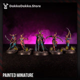 Tabletop Terrain Miniature Liberated Slaves Squad (x5)