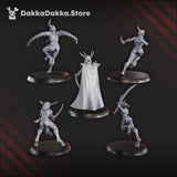 Tabletop Terrain Miniature Liberated Slaves Squad (x5)