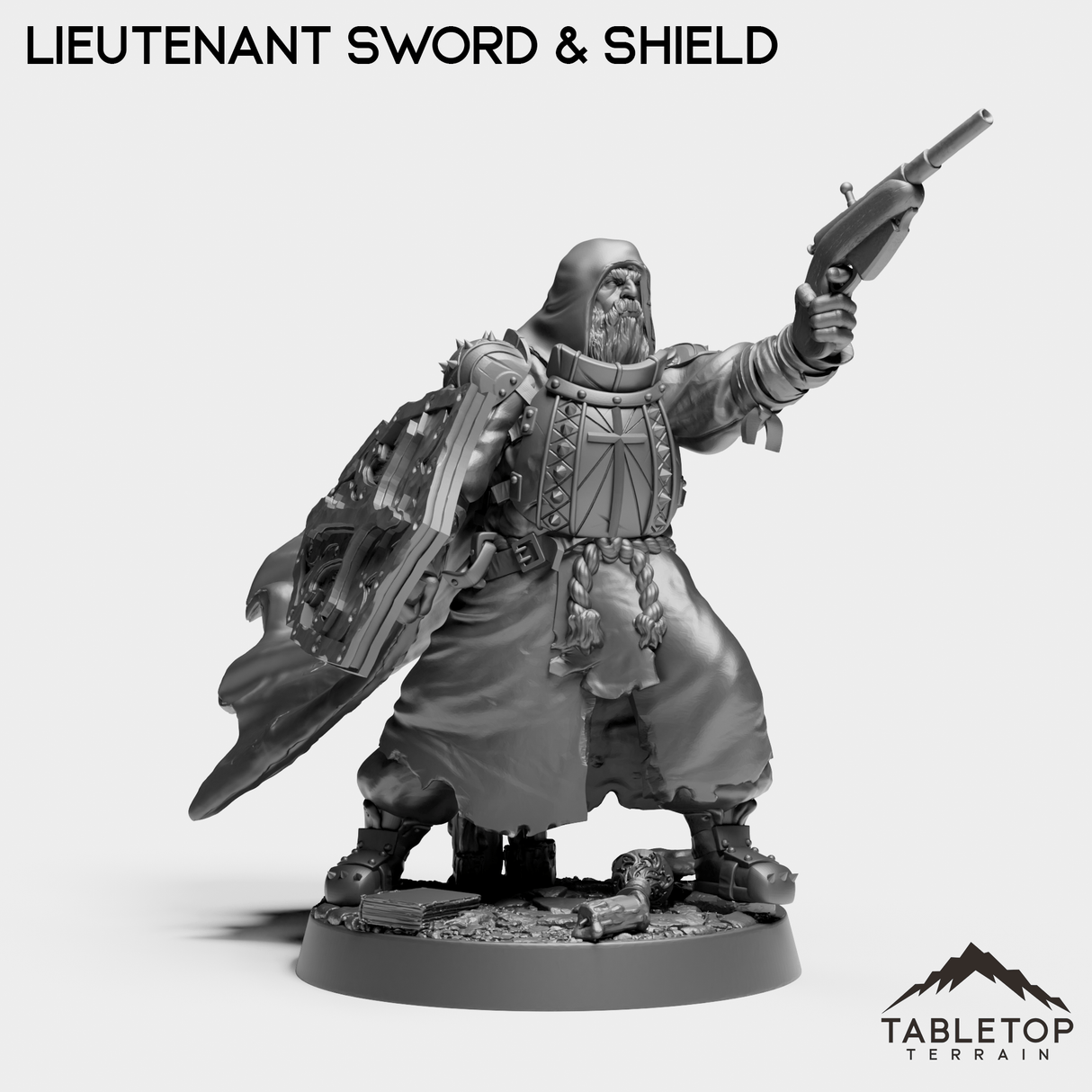 Tabletop Terrain Miniature Lieutenant Battle Captains - Add-ons