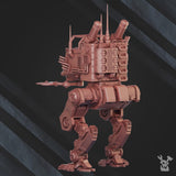 Tabletop Terrain Miniature Light Stomper Mech "Arctic Fox" AF-170